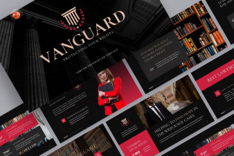 Vanguard Law PowerPoint Template